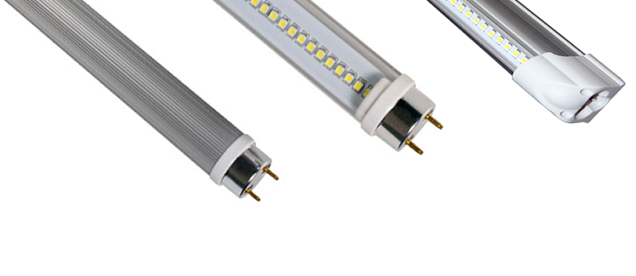 3 types of linear LED tubes TRC